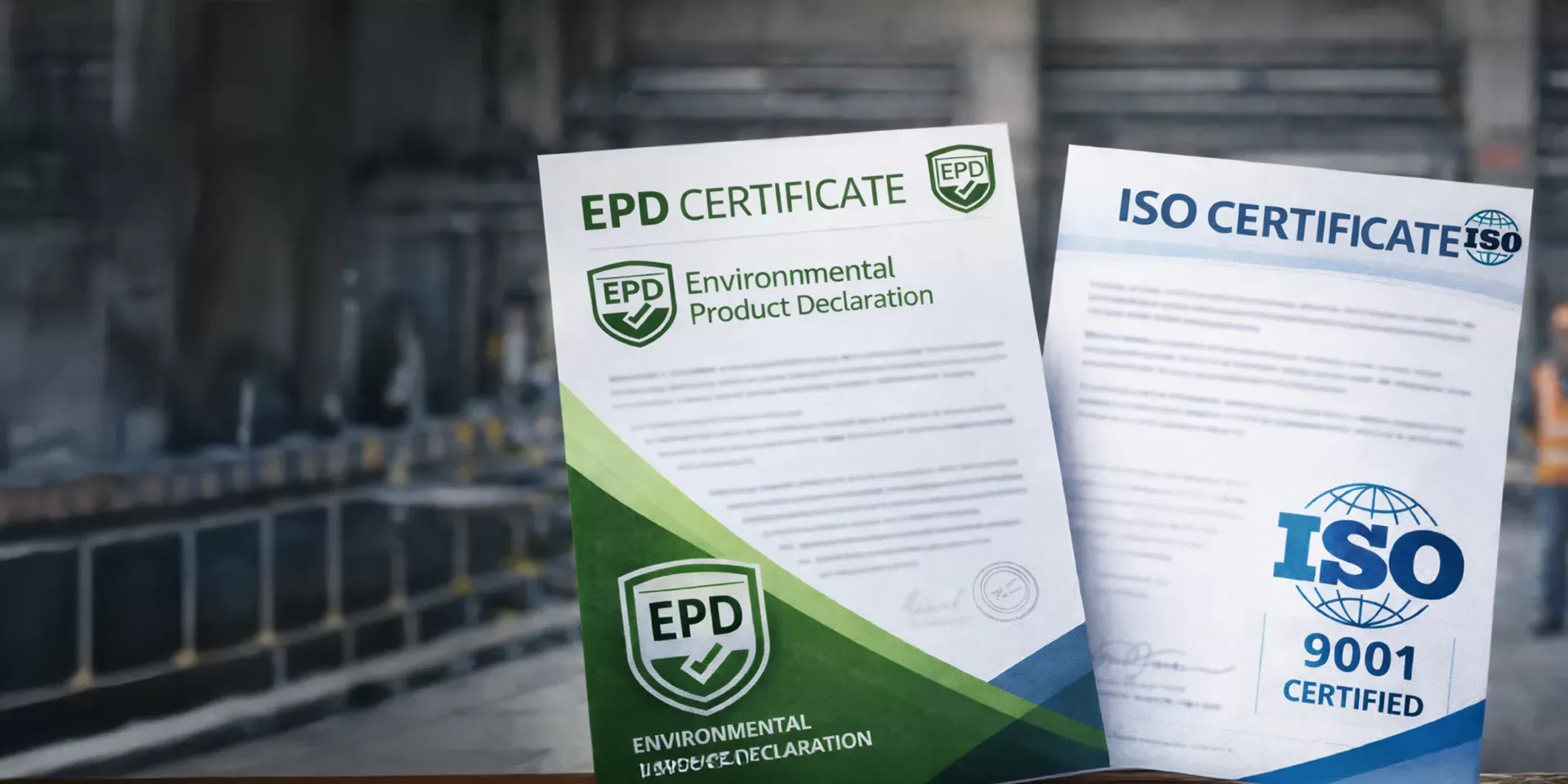 ISO and EPD's Certificates