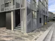Expanded metal facade shading, Frederiksberg, Denmark