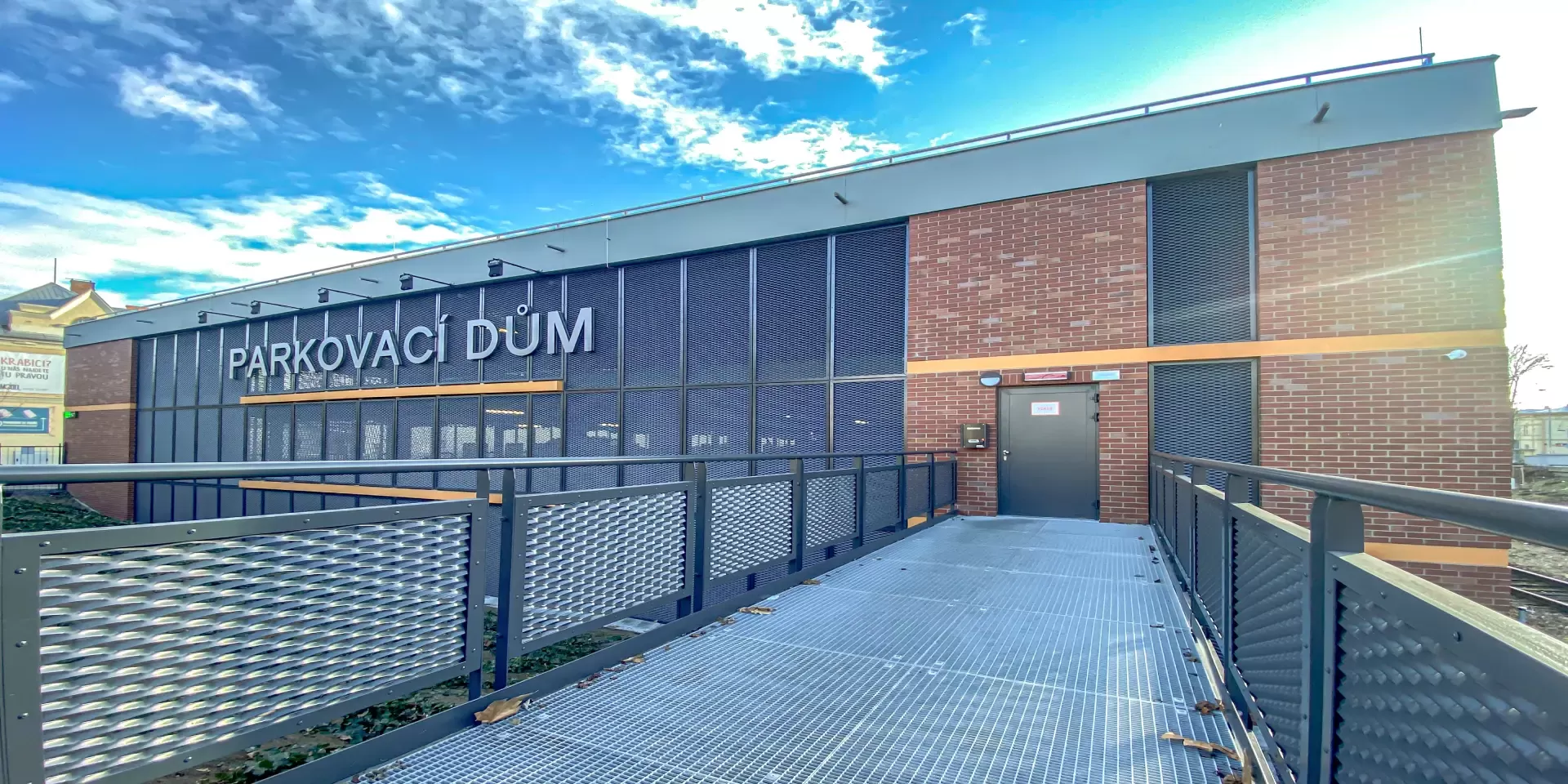 Multi-storey car park cladding